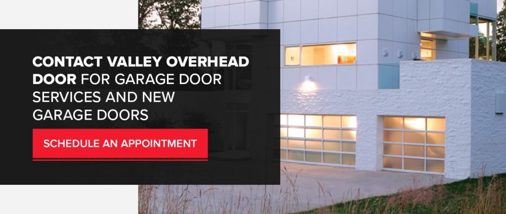 Contact Valley Overhead Door for Garage Door Service